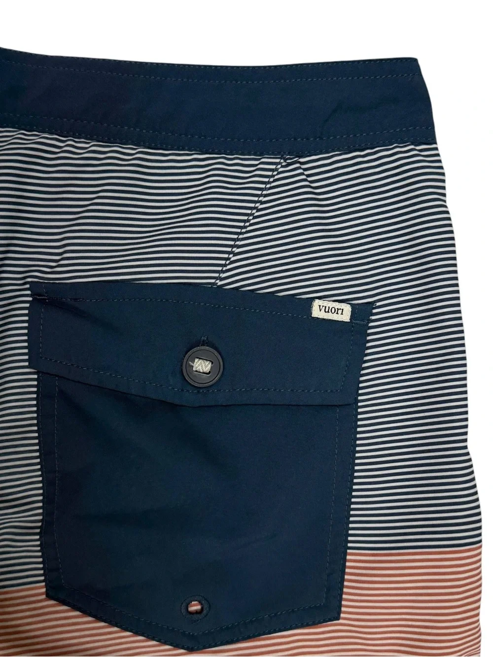 Vuori Cruise Board Shorts Mens 30 Blue 7” Performance Swim Beach Surf Trunk V314